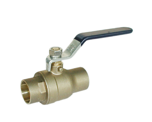 Lead free brass ball valve