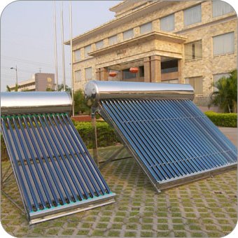 non-pressurized solar hot water heater