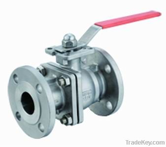 flange connection ball valve