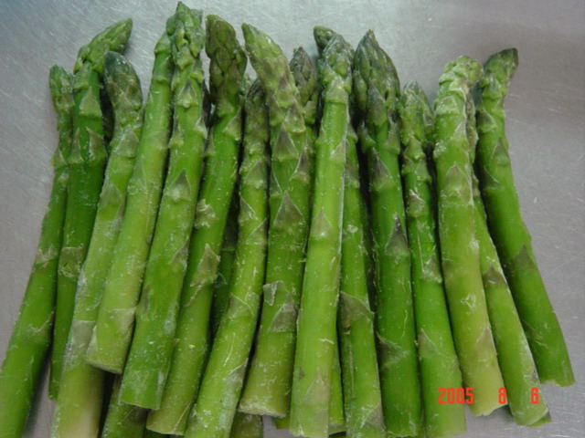 frozen green asparagus spears