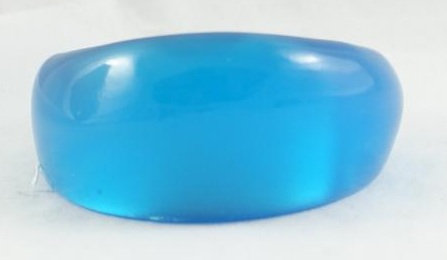 BLUE PLAN RESIN BANGLE