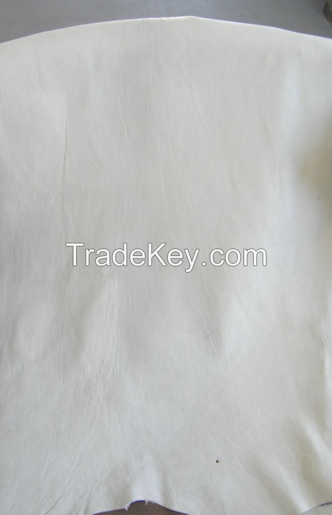 Lining Sheepskin Sheep Skins - White Crust, 5-6 Sqft, 0.6 - 0. 7 mm' Thickness