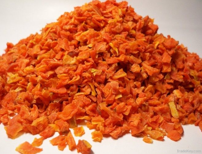 dried carrot 5x5mm