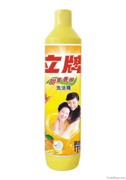 LIPAI Sweet scent of orange dish detergent 501. 8g bottle