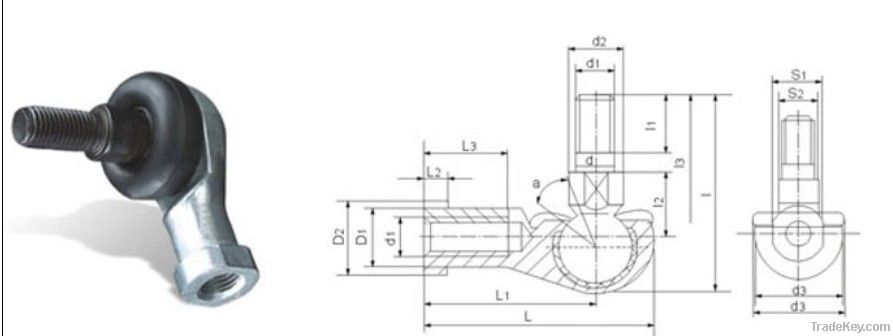 Pole End Joint, Rod End Bearings, Link Ball Bearings