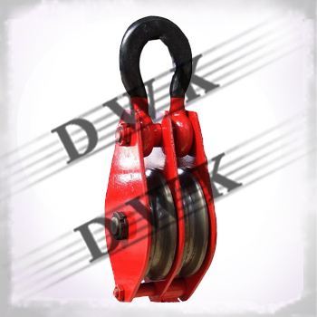 Double Wheels Ring Lifting Pulley