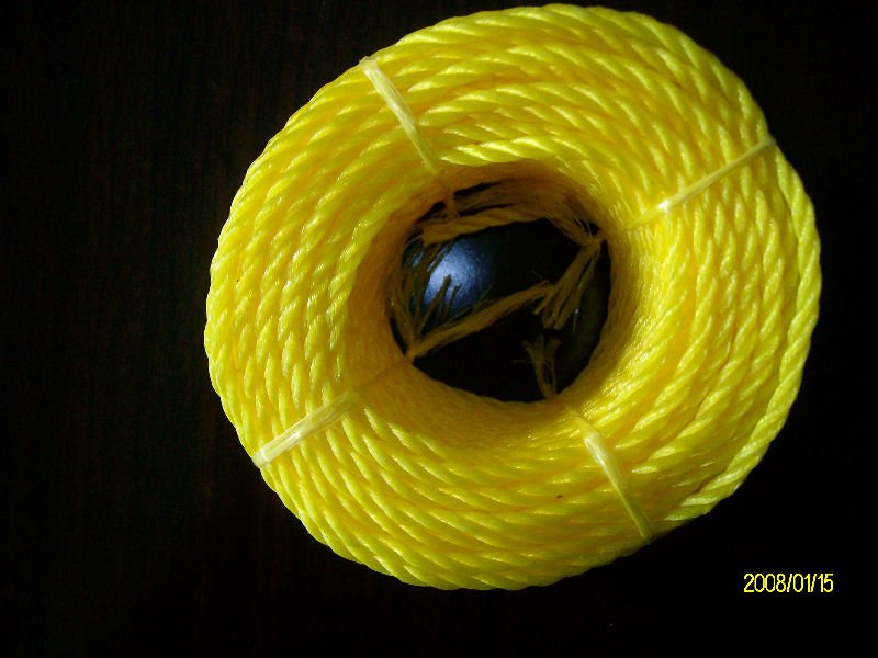 pe 3 strands twisted rope