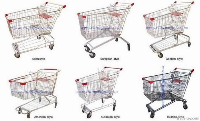 supermarket shopping carts