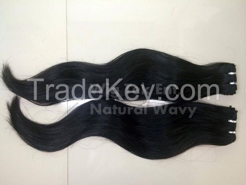 Philippine Virgin Human Hair in Machine Weft