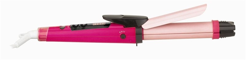 hair straightener &amp; curler , two in one hair beauty set HT1818