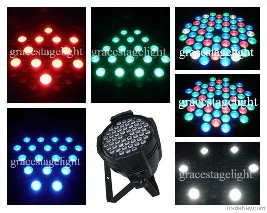 54pcs*1w or 3w high power led par light  (GL-008)