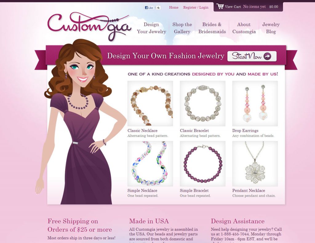Jewelry E-commerce Website