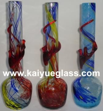 New Flame Cheap soft glass pipe/bong