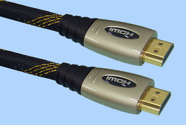Metal Casing HDMI Cable V1.3 with Nylon layer 5FT
