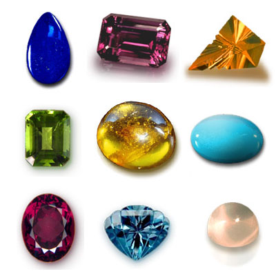 Assorted Gem Stones And Crystals