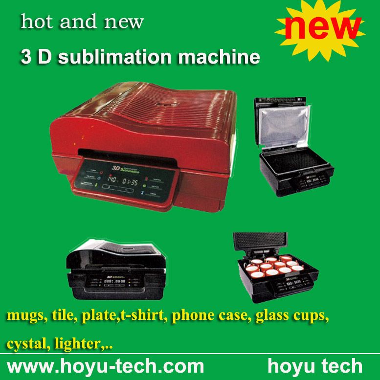 3 D sublimation machines-new heat transfer machine 