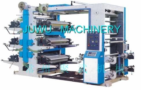 Six color flexography printing machine 1600