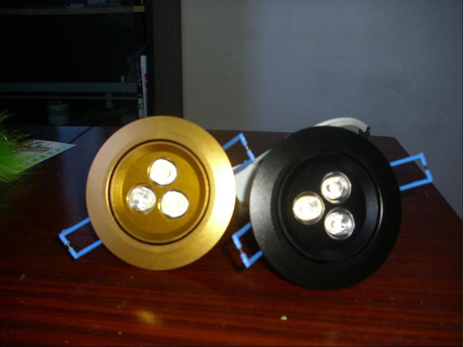 3*1W LED High power canister Lamp