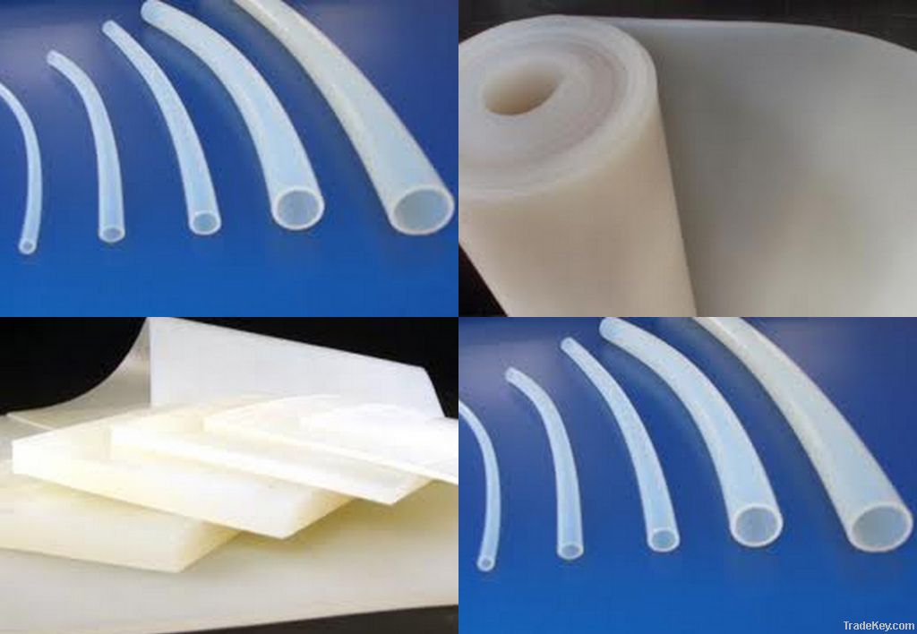 Silicone rubber sheet