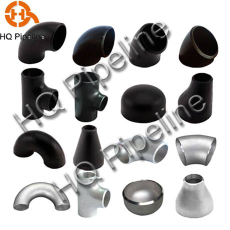 Seamless butt weld pipe fittings
