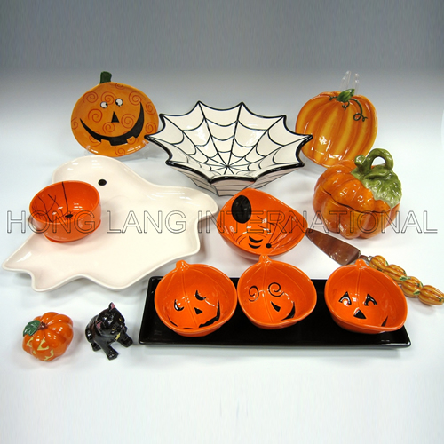 Ceramic Items (Halloween / Pumpkin)