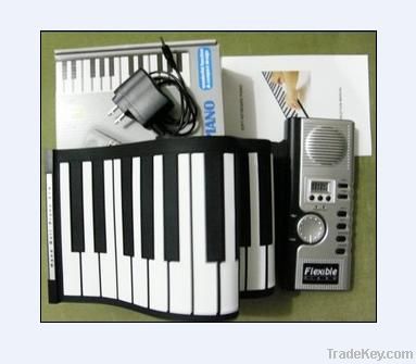 Flexible Portable Digital MIDI Piano