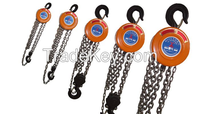 Hsz type Chain Block, Chain Pulley Block, Manual Hoist