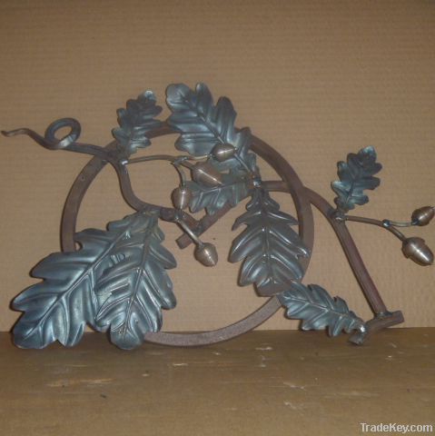 Wrought iron rosettes