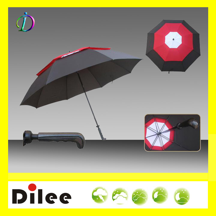 Golf Umbrella With Srtong Windproof