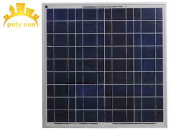 30W poly solar cell module