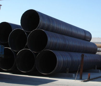 Spiral steel pipe API for gas and oil
