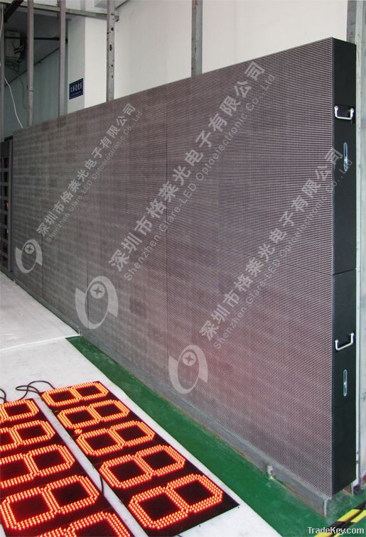 outdoor full color led display Screen with Pitch 16mm