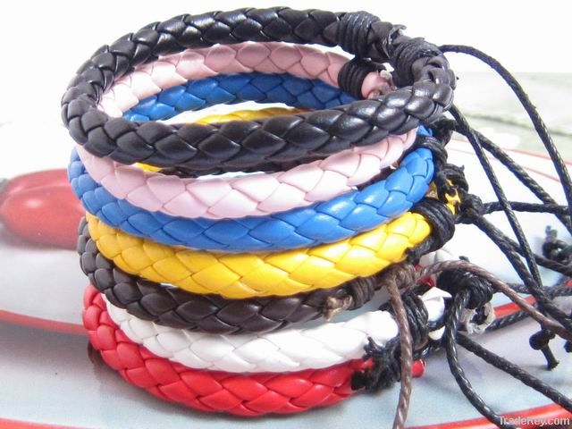 Leather Friendship Bracelets