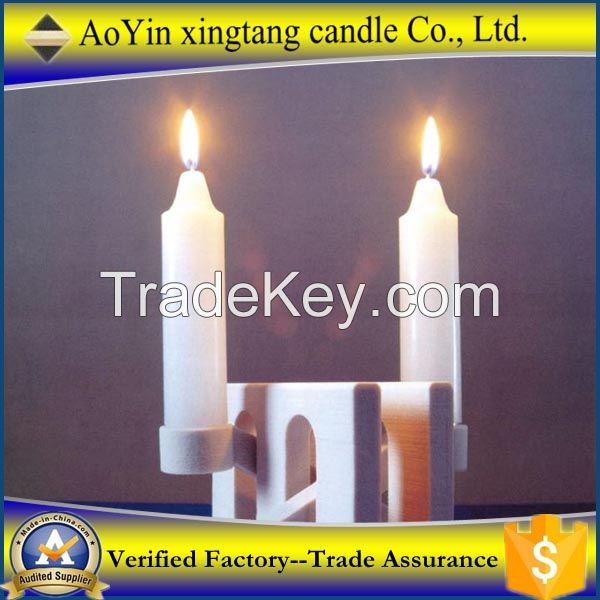 white home decoration candle, white church candle