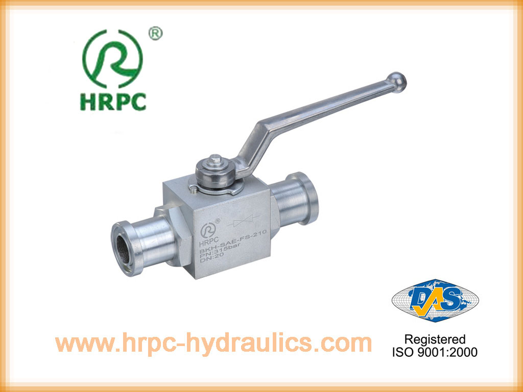 hydraulic 2 way stainless ball valve