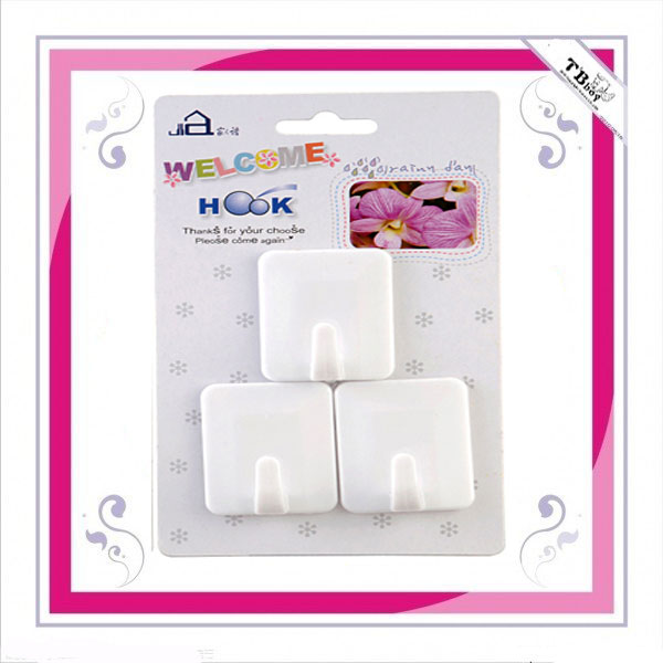Plastic self-adhesive hook(JZY-8019)
