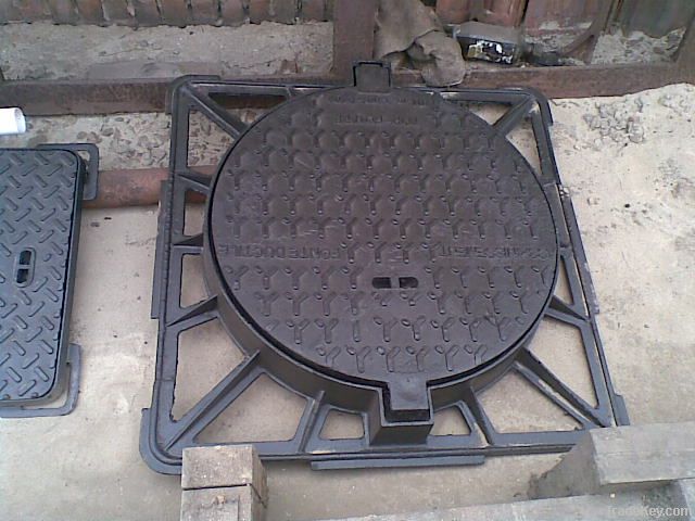 ductile cast iron manhole cover