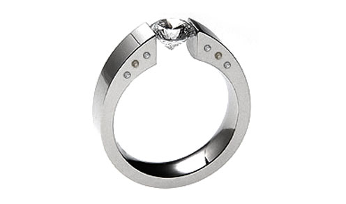 stainless steel fashion rings
