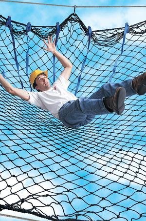 fire-retardant nylon safety net