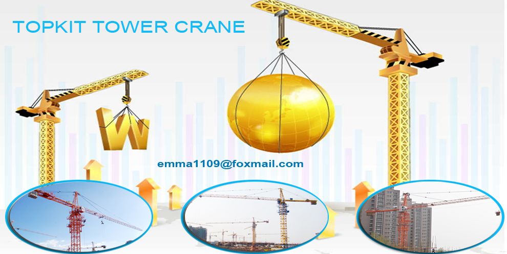 TC3508 Mini Tower Crane 35m Boom 2.5t Load Parameter