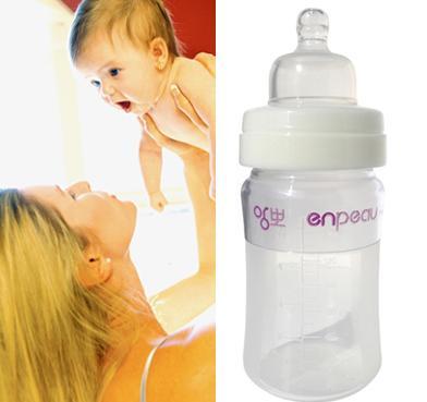 silicone baby feeding bottle