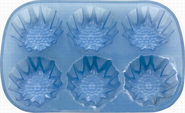 silicone sunflower cake mold