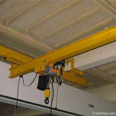 Electric Single Beam Hanging Overhead Travelling Crane