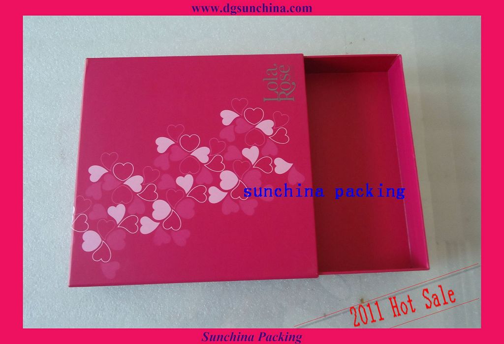 Nice paper box for gift packing