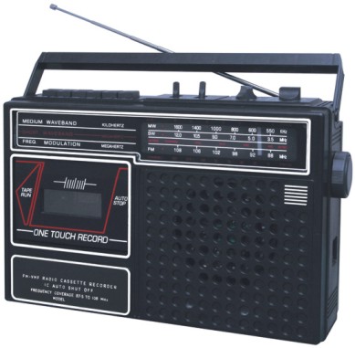 USB RADIO CASSETTE RECORDER PLAYER (PS-90)