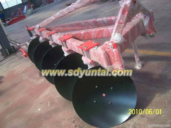 Mounted disc plough