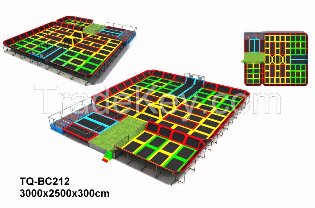 Safety  adult commercial big children indoor trampoline park