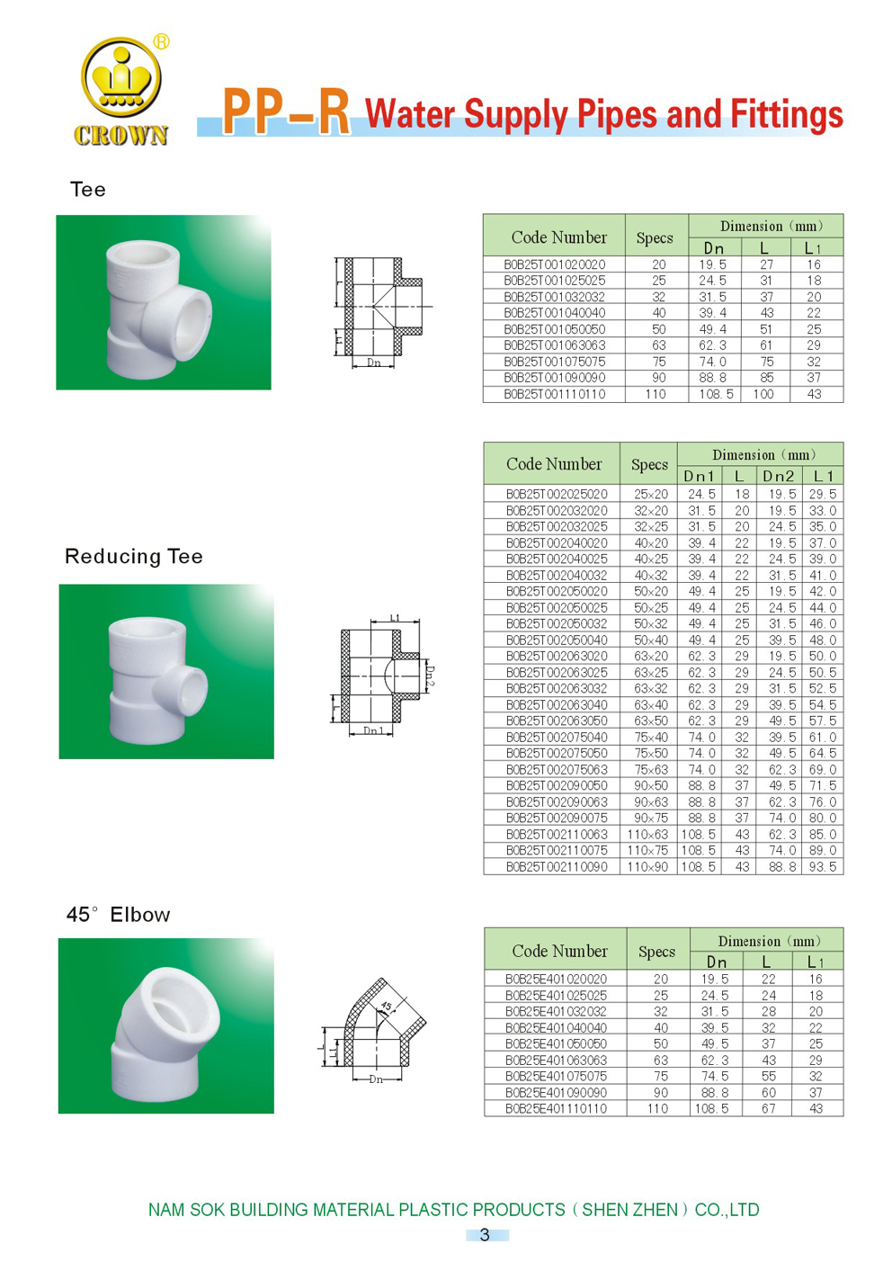 PPR Pipes and Fittings