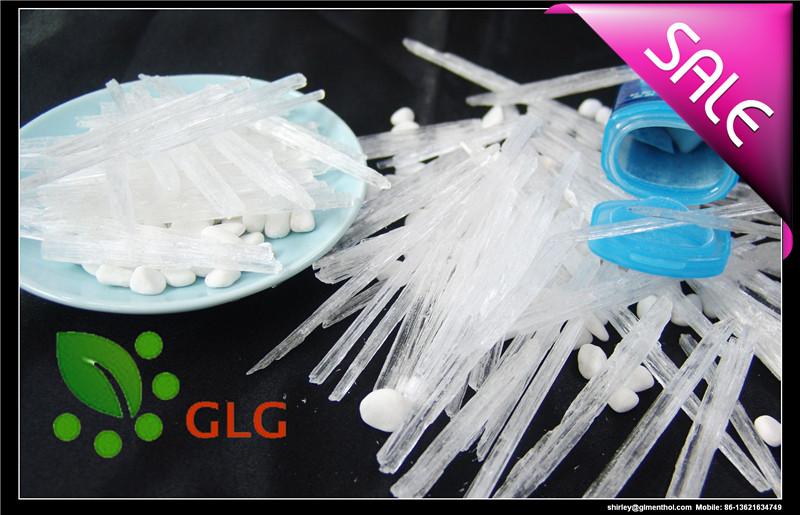 Chinese natural menthol crystal 99.9%min