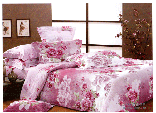 active printing cotton bedding sets